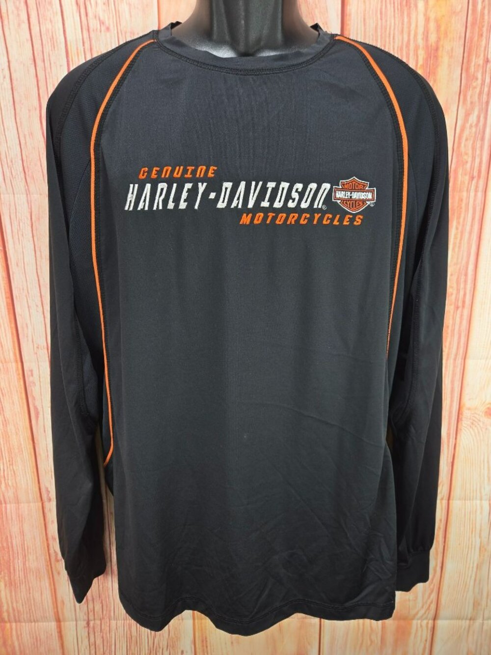 Harley-Davidson Motorcycles Long Sleeve Shirt Large Nags Head NC Dealer